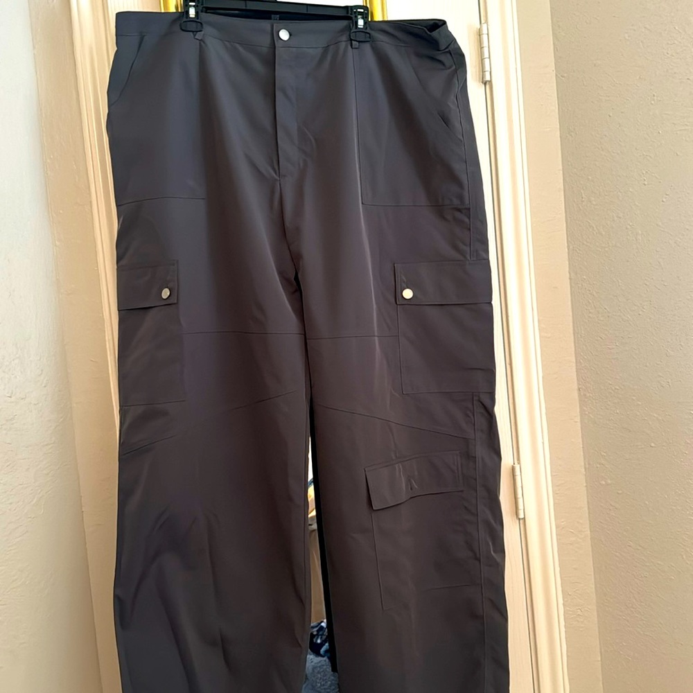 Dark gray cargo pants